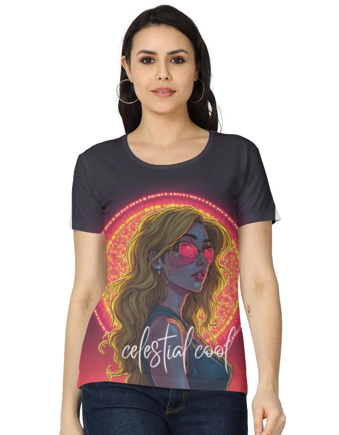 Celestial Cool Women's AOP Classic T-Shirt